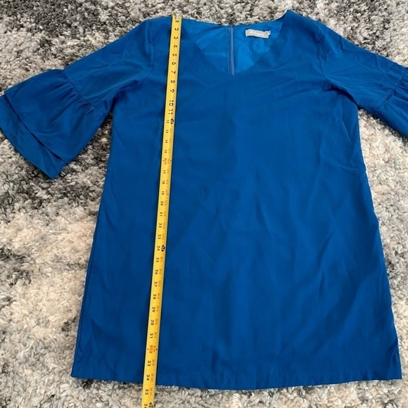 Belongsci Royal Blue Arm Ruffle Dress Size XL/2 - Picture 13 of 17